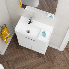Blade 600 Matt White Top Down