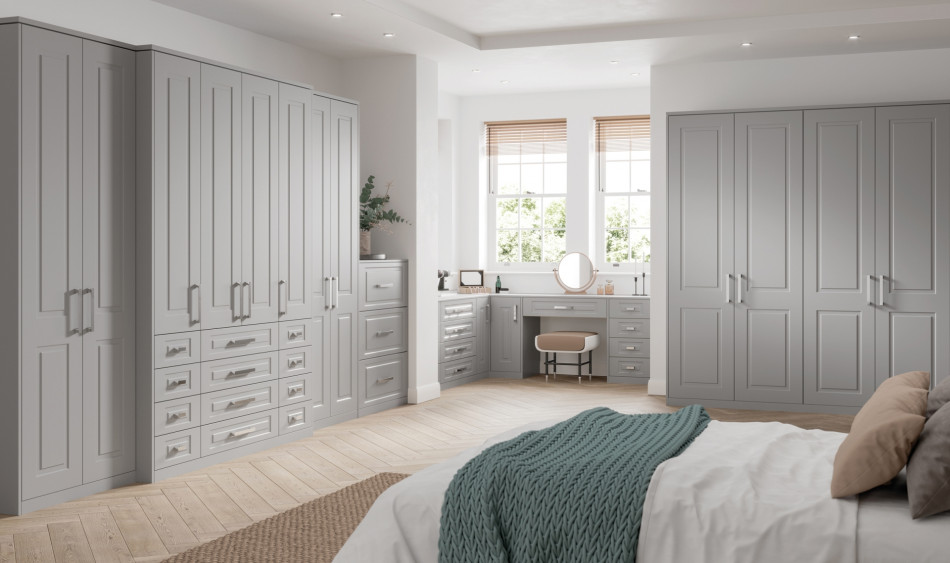 Grosvenor bedroom grey mist