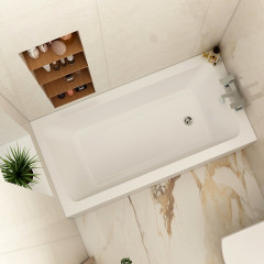 Quadro Baths IMPQSE14X7 Top View