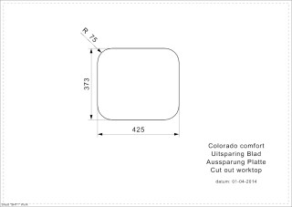 Colorado Comfort Inset Cut Out