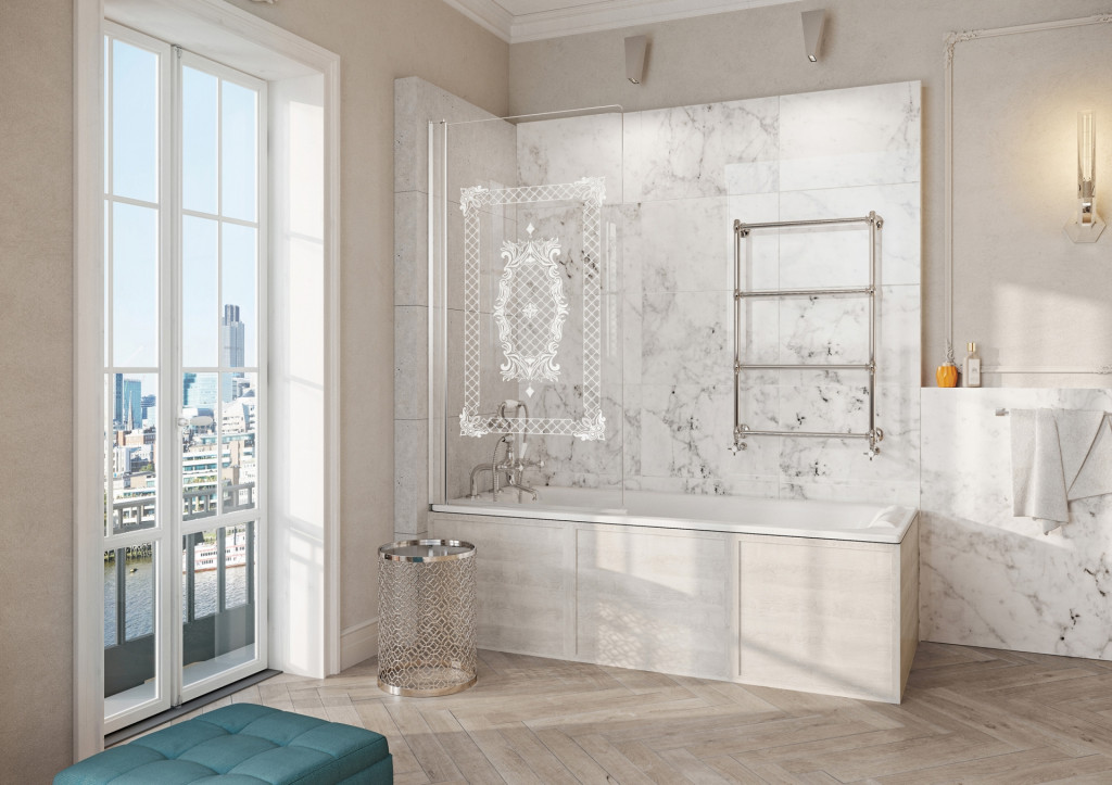 Victoriana Bath Screen
