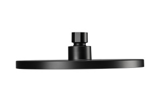 AM305021 Presion Cascade Rain Showerhead Black-side