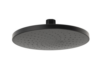 AM305021 Presion Cascade Rain Showerhead Black-angle-bottom
