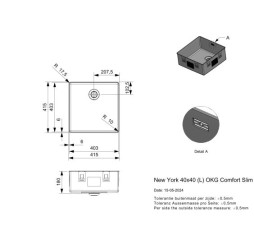 NEW YORK 40X40 SLIM LD