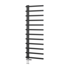 Marlow E-Style 1750 x 600mm Towel Rail - Matt Anthracite