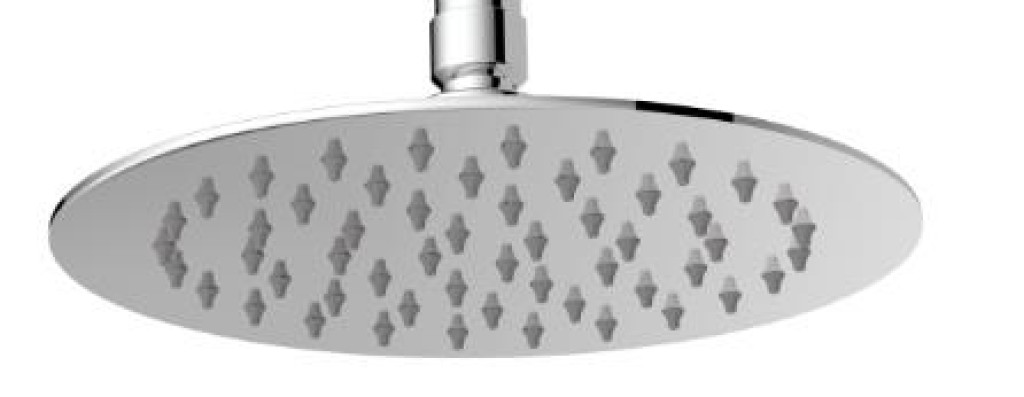 AM179941MTLOverhead Shower HdGrey Face Plate And NozzlesVenturi Cartridge