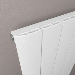 Withington 600 x 1040mm Aluminium Radiator - Matt White