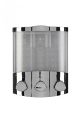 PA661041 Triple Euro Dispenser Chrome-front