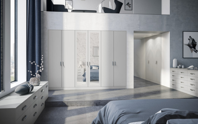 Melford grey mist bedroom furniture