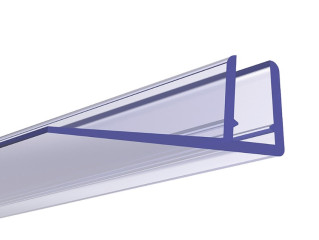 Aqualux 6mm F Shape Seal for Quad and Slider Doors 1830mm x 6