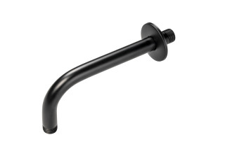 AM306021 Steel Shower Arm Black-angle